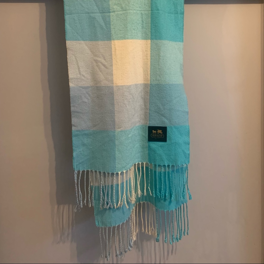 Coach scarf. Lightly worn.